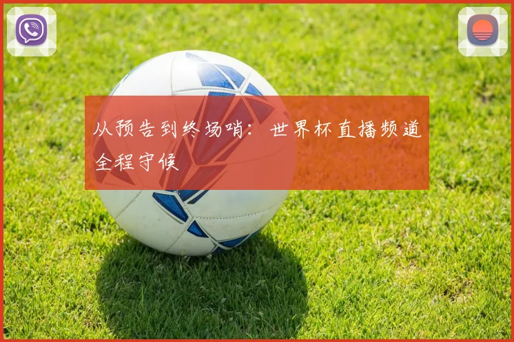 从预告到终场哨：世界杯直播频道全程守候